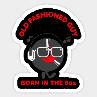 Old fashioned guy Sticker